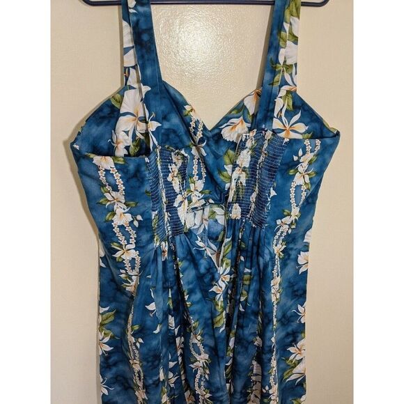 Jade Fashions VTG Dress Floral Hawaiian Vacation Made in Hawaii 3XL - Picture 6 of 9